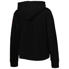 Chicago Bulls Sportiqe Women's Leona Ava Fleece Tri-Blend Pullover Hoodie - Black outlet