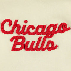 Chicago Bulls Sportiqe Women's Leona Ava Fleece Tri-Blend Pullover Hoodie - Cream shop