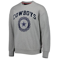 Dallas Cowboys Tommy Hilfiger Ronald Crew Sweatshirt - Heather Gray for sale