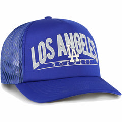 Los Angeles Dodgers Backhaul Foam Trucker Snapback Hat - Royal | 47 brand