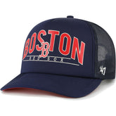 Boston Red Sox Backhaul Foam Trucker Snapback Hat - Navy | 47 brand