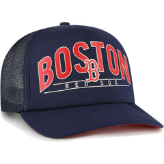 Boston Red Sox Backhaul Foam Trucker Snapback Hat - Navy | 47 brand