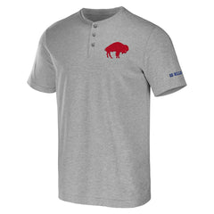 Buffalo Bills NFL x Darius Rucker Collection Henley T-Shirt - Heathered Gray online
