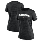 Las Vegas Raiders Women's Sideline Velocity Performance T-Shirt - Black | Nike sale