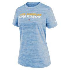 Los Angeles Chargers Women's Sideline Velocity Performance T-Shirt - Powder Blue | Nike online