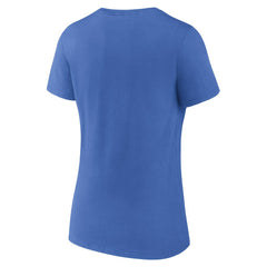 Los Angeles Chargers Women's Shine Time V-Neck T-Shirt - Powder Blue discount