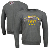 Washington Commanders DC PROPER Signature Raglan Vintage Pullover Sweatshirt - Heather Gray sale
