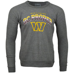 Washington Commanders DC PROPER Signature Raglan Vintage Pullover Sweatshirt - Heather Gray sale