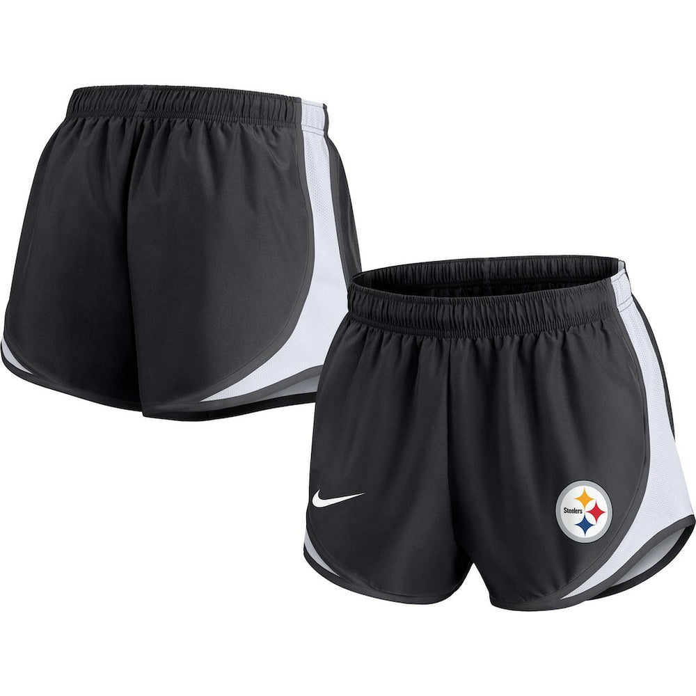 Pittsburgh Steelers Women's Performance Tempo Shorts - Black | Nike discount