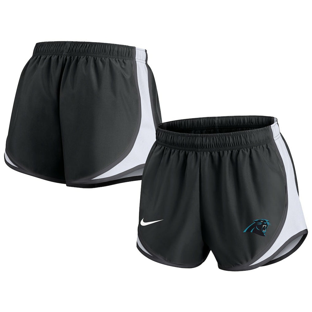 Carolina Panthers Women's Performance Tempo Shorts - Black | Nike for sale