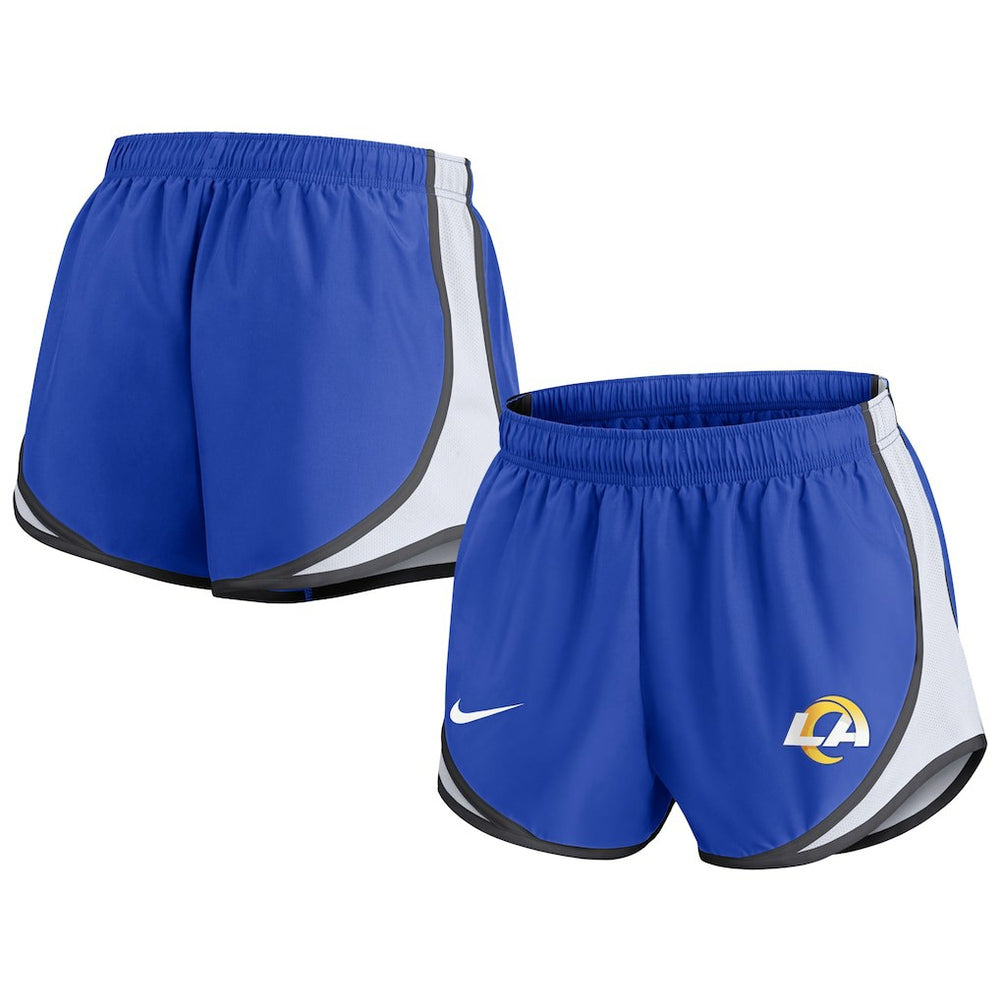 Los Angeles Rams Women's Performance Tempo Shorts - Royal | Nike outlet
