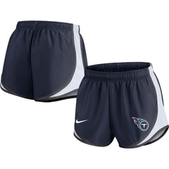 Tennessee Titans Women's Performance Tempo Shorts - Navy | Nike on sale