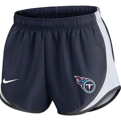Tennessee Titans Women's Performance Tempo Shorts - Navy | Nike on sale