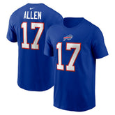 Josh Allen Buffalo Bills Player Name & Number T-Shirt - Royal | Nike discount