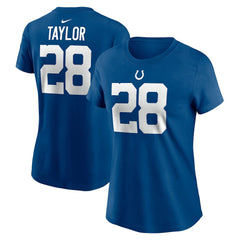 Jonathan Taylor Indianapolis Colts Women's Player Name & Number T-Shirt - Royal | Nike online