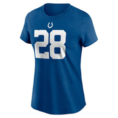 Jonathan Taylor Indianapolis Colts Women's Player Name & Number T-Shirt - Royal | Nike online