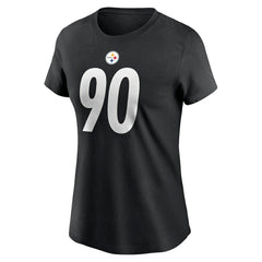 T.J. Watt Pittsburgh Steelers Women's Player Name & Number T-Shirt - Black | Nike sale