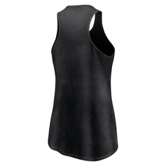 San Francisco Giants Women's Simplicity Swing Racerback Scoop Neck Tank Top - Black