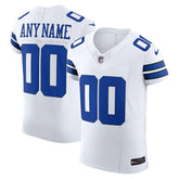Dallas Cowboys Vapor F.U.S.E. Elite Custom Jersey - White | Nike discount