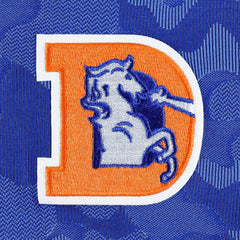 Denver Broncos Antigua Brigade Throwback Quarter-Zip Top - Royal on sale