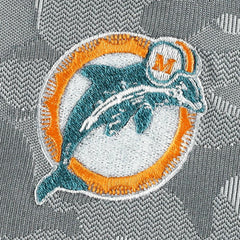 Miami Dolphins Antigua Brigade Throwback Quarter-Zip Top - Gray discount
