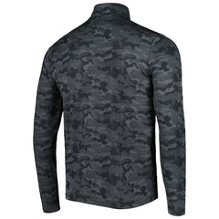 New Orleans Saints Antigua Brigade Quarter-Zip Sweatshirt - Black sale