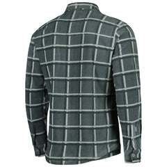 Green Bay Packers Antigua Industry Flannel Button-Up Shirt Jacket - Gray on sale
