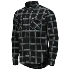 Las Vegas Raiders Antigua Industry Flannel Button-Up Shirt Jacket - Black for sale