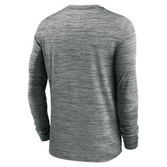 Los Angeles Rams Sideline Team Velocity Performance Long Sleeve T-Shirt - Heather Gray | Nike sale