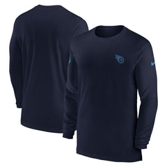 Tennessee Titans Sideline Coach Performance Long Sleeve T-Shirt - Navy | Nike sale