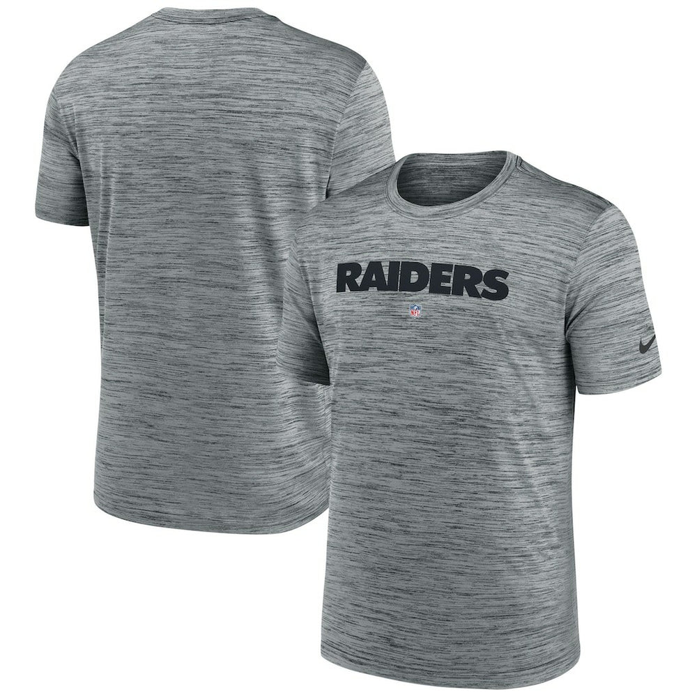Las Vegas Raiders Velocity Performance T-Shirt - Gray | Nike online