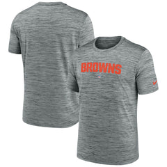 Cleveland Browns Velocity Performance T-Shirt - Gray | Nike discount