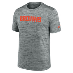 Cleveland Browns Velocity Performance T-Shirt - Gray | Nike discount