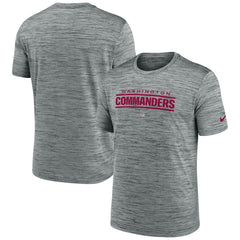Washington Commanders Velocity Performance T-Shirt - Gray | Nike outlet
