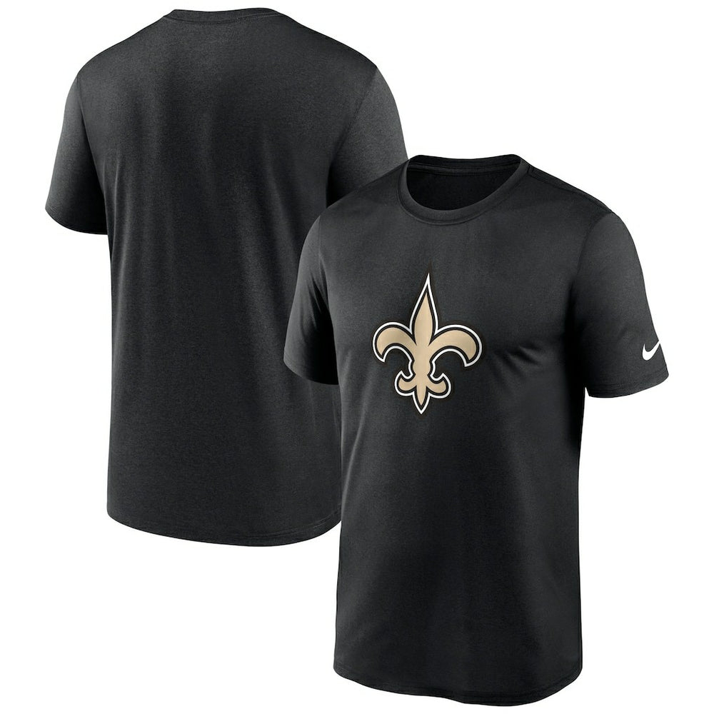 New Orleans Saints Primetime Legend Logo Performance T-Shirt - Black | Nike on sale