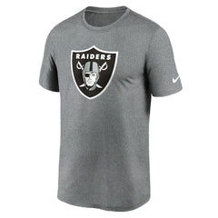 Las Vegas Raiders Primetime Legend Logo Performance T-Shirt - Heather Charcoal | Nike sale
