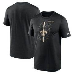 New Orleans Saints Legend Icon Performance T-Shirt - Black | Nike for sale