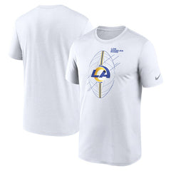 Los Angeles Rams Legend Icon Performance T-Shirt - White | Nike on sale