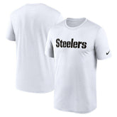 Pittsburgh Steelers Legend Wordmark Performance T-Shirt - White | Nike online