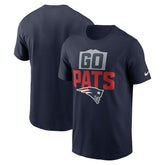 New England Patriots Local Essential T-Shirt - Navy | Nike sale