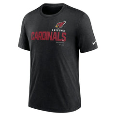 Arizona Cardinals Team Tri-Blend T-Shirt - Heather Black | Nike online