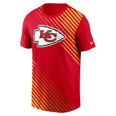 Kansas City Chiefs Yard Line Fashion Asbury T-Shirt - Red | Nike outlet