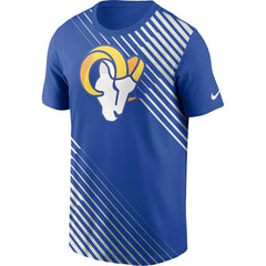 Los Angeles Rams Yard Line Fashion Asbury T-Shirt - Royal | Nike online