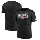 Cleveland Browns Yardline Velocity Performance T-Shirt - Anthracite | Nike sale