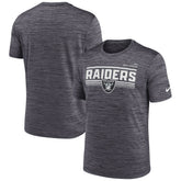 Las Vegas Raiders Yardline Velocity Performance T-Shirt - Anthracite | Nike discount