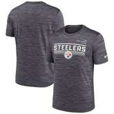 Pittsburgh Steelers Yardline Velocity Performance T-Shirt - Anthracite | Nike on sale