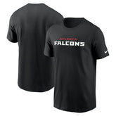 Atlanta Falcons Team Wordmark Essential T-Shirt - Black | Nike sale