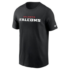 Atlanta Falcons Team Wordmark Essential T-Shirt - Black | Nike sale