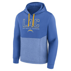 Los Angeles Chargers Successful Tri-Blend Pullover Hoodie - Powder Blue sale
