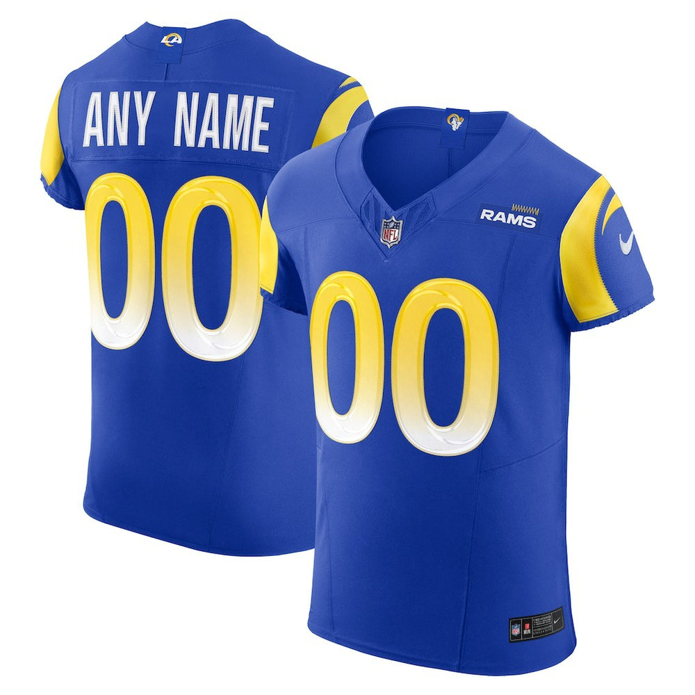 Los Angeles Rams Vapor F.U.S.E. Elite Custom Jersey - Royal | Nike on sale